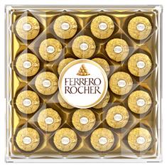Ferrero Rocher Milk Chocolate Pralines 24 Pieces 300g